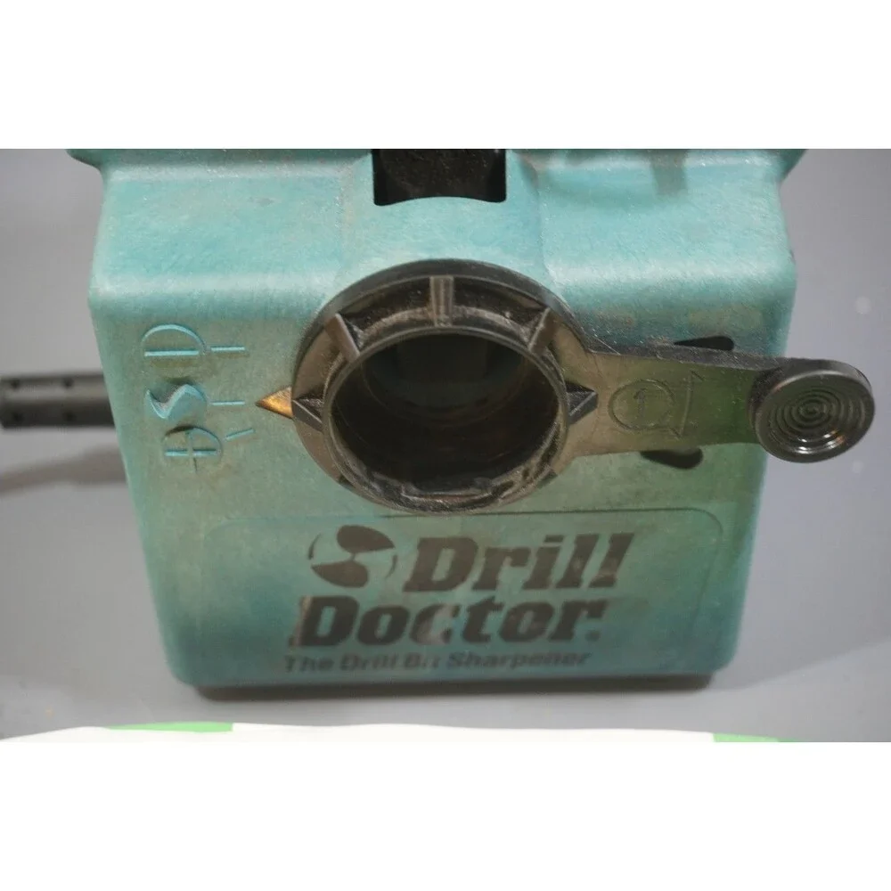 Drill Doctor 500 Tradesman Drill Bit Sharpener Case Manual Accessories USA